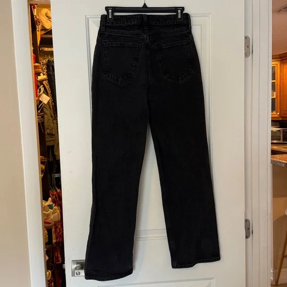 Abercrombie & Fitch High Rise Black Jeans - Picture 3 of 5